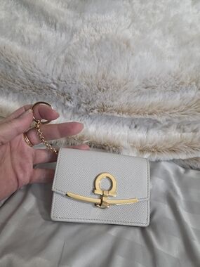 Salvatore Ferragamo Gancini Clip Card Case